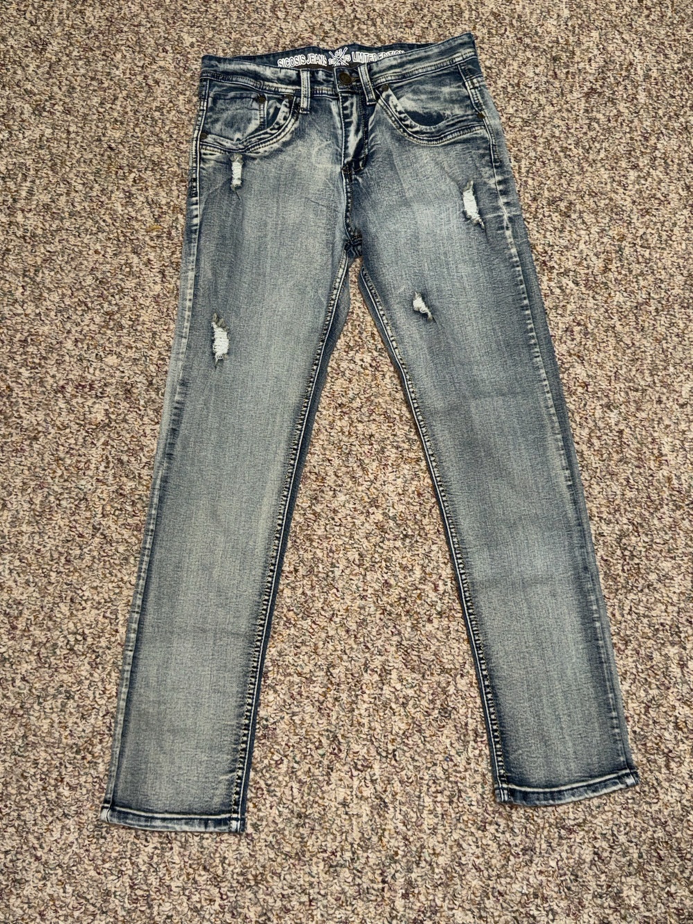Men's‎ size 30 Distressed Skinny Jeans sicosis jeans limited edition urban wear